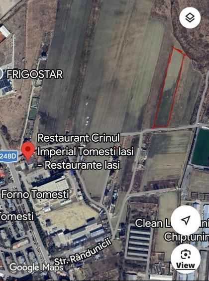 Teren Construcții intravilan de 650 mp, în Tomești