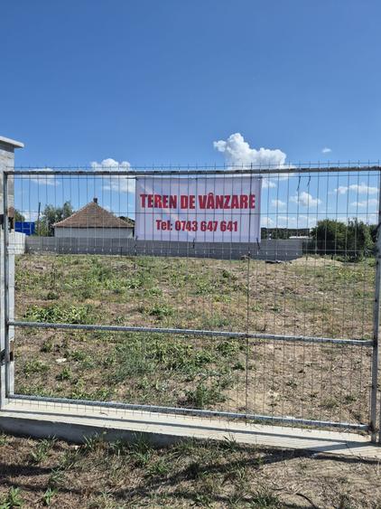 Teren de 1900 mp, în Dara
