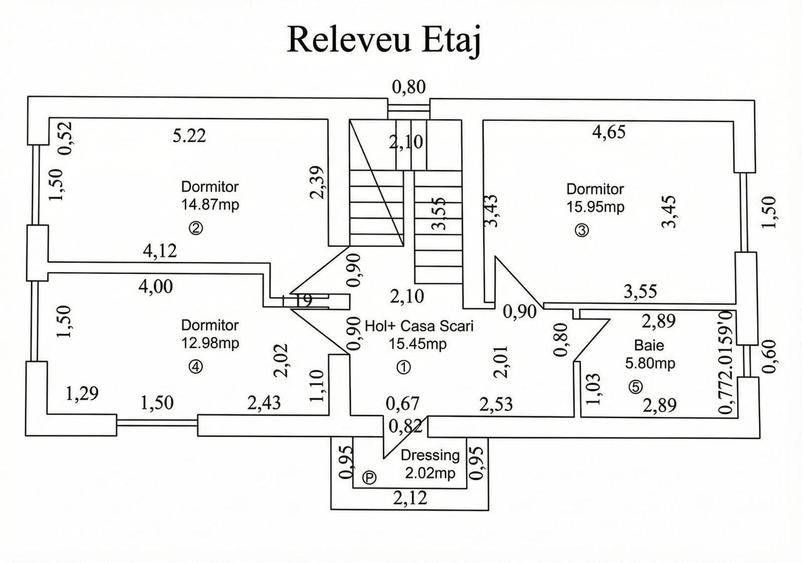 Casă cu 4 camere decomandat cu Teren 710 Mp în Poplaca