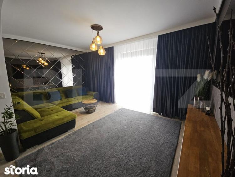 Apartament cu 3 camere decomandat, mobilat în Valea Lupului