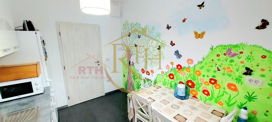 Apartament cu 2 camere semidecomandat, mobilat în Giroc