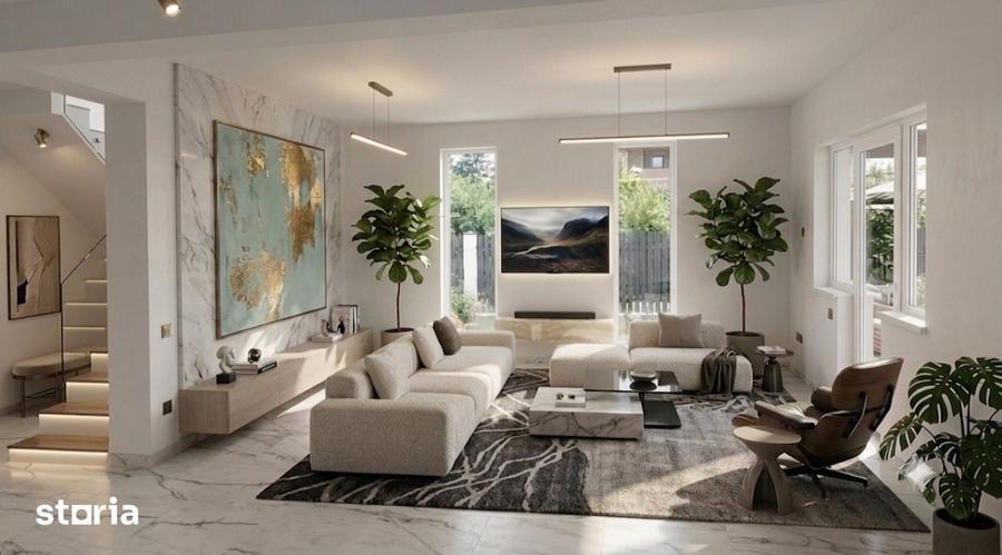 Casă cu 5 camere cu Teren 410 Mp în Brănești