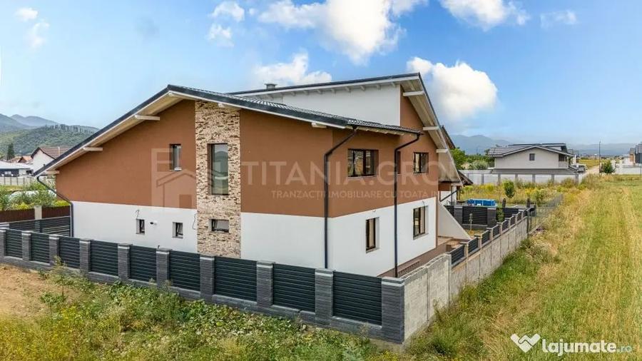 Vila cu arhitectura deosebita, teren 636mp, Cristian, Brasov - Cristian (Brasov) - 6