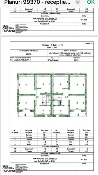 Casă cu 4 camere în Central