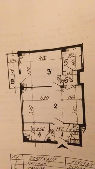 Apartament cu 2 camere semidecomandat, mobilat în Universitate