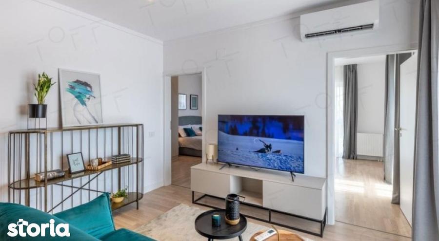 Apartament cu 3 camere, mobilat în Domenii