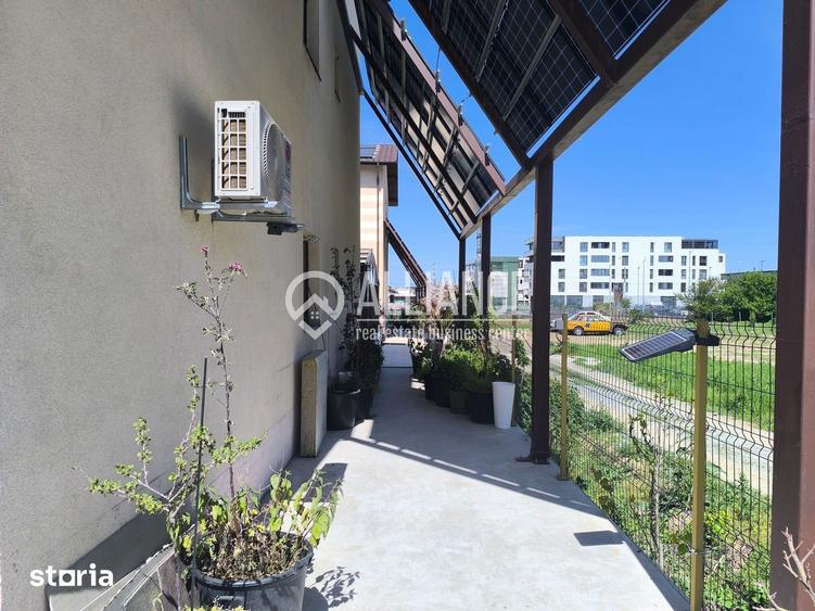 Apartament cu 3 camere decomandat, mobilat în Kamsas