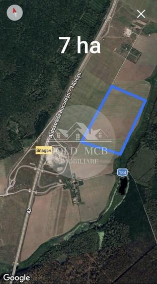 Teren Construcții intravilan de 70000 mp, în Ghermănești