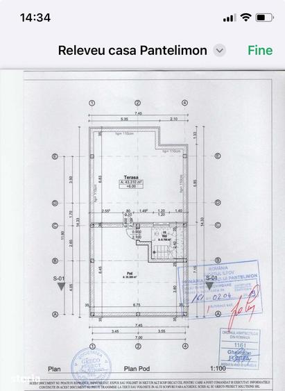 Casă cu 4 camere cu Teren 280 Mp în Central