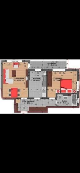 Apartament cu 2 camere decomandat, mobilat în Dristor