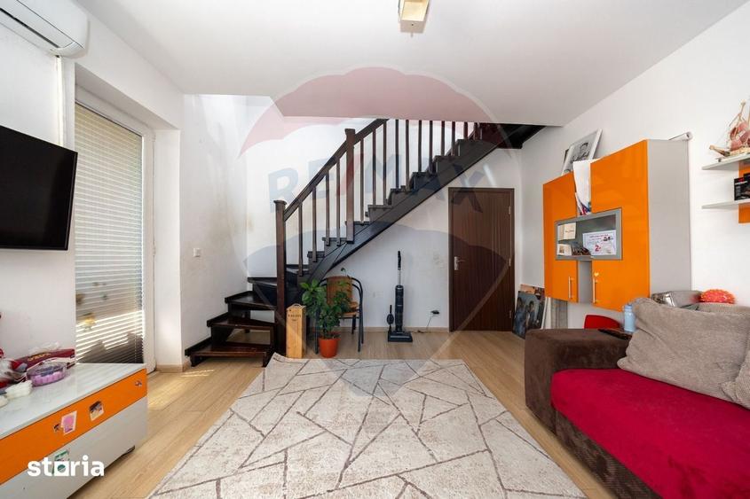 Apartament cu 4 camere decomandat, mobilat în Sânpetru