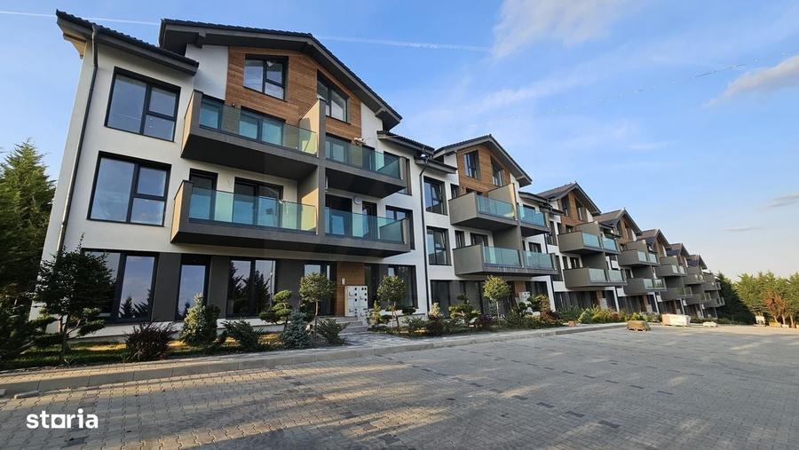 Apartament modern 49.7 mp utili 2 camere si curte 50 mp in Da Vinci - 8