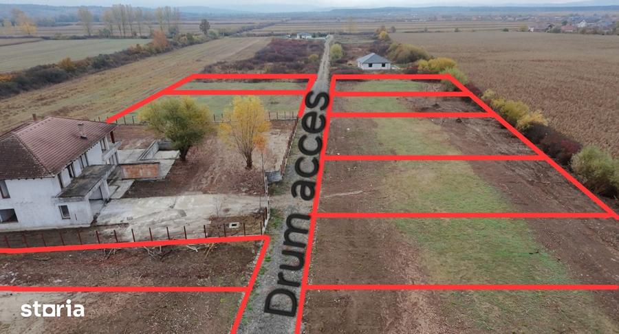 Teren de 1000 mp, în Satulung