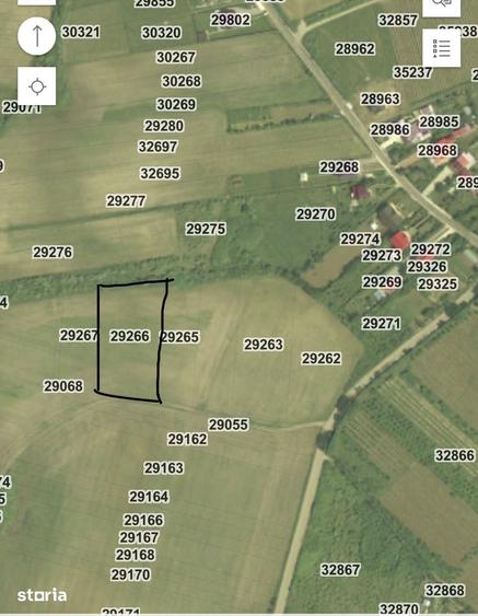 Teren de 5000 mp, în Bucov
