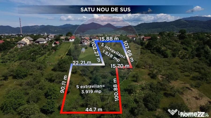 Teren în Satu Nou de Sus