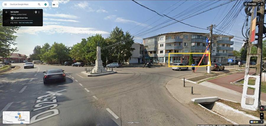 Spațiu comercial, de 76 mp, în Cudalbi