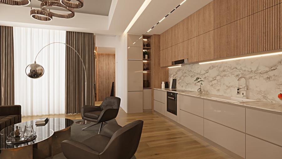 Penthouse cu 4 camere în Theodor Pallady