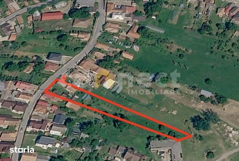 Casă cu 1 camere cu Teren 2120 Mp în Gilău