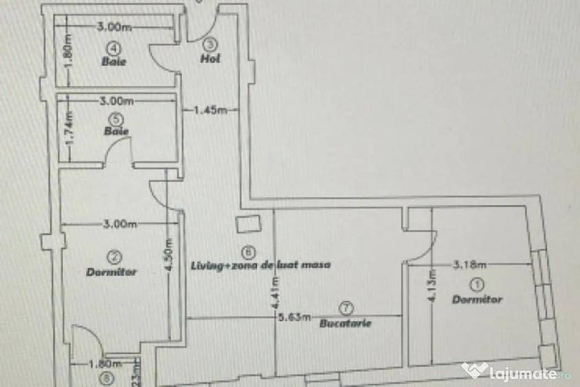 Apartament 3 camere, 69,56mp | Zona Calea Baciului | Cluj | - Cluj-Napoca (Cluj) - 1