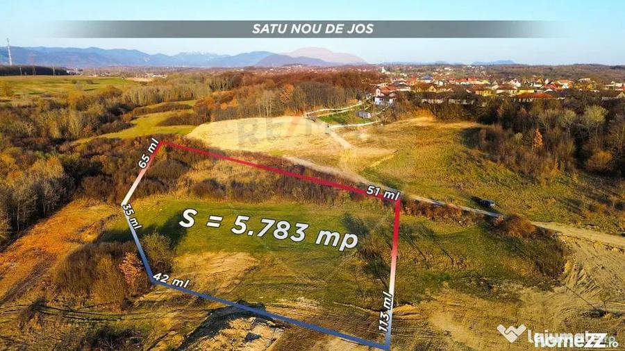 Teren în Satu Nou de Jos