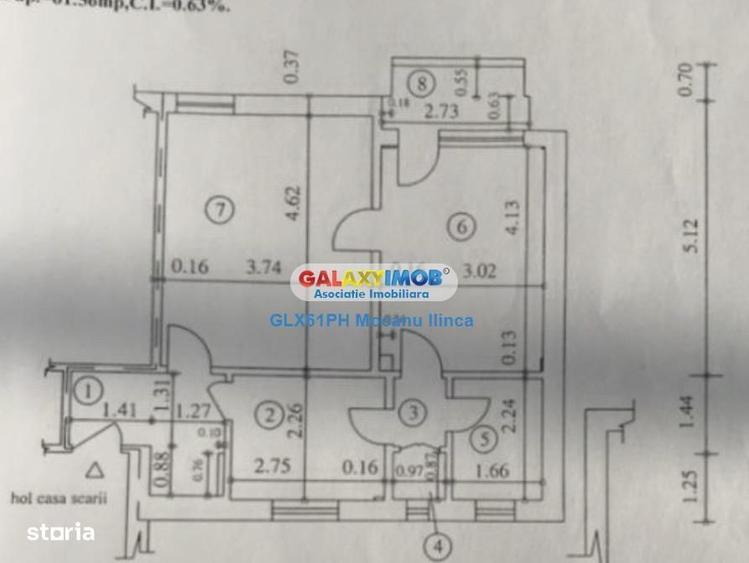 Apartament cu 2 camere decomandat, mobilat în Ultracentral