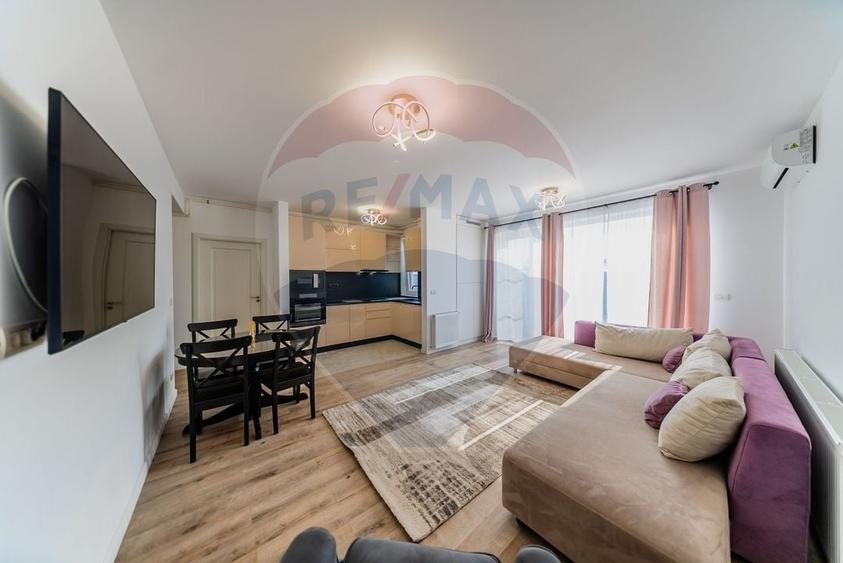 Apartament cu 2 camere semidecomandat, mobilat în Gai