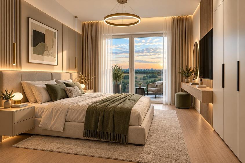 Apartament cu 2 camere decomandat în Exterior Nord