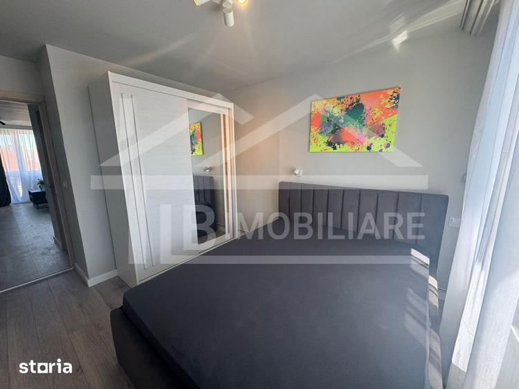 Apartament cu 2 camere, mobilat în Central