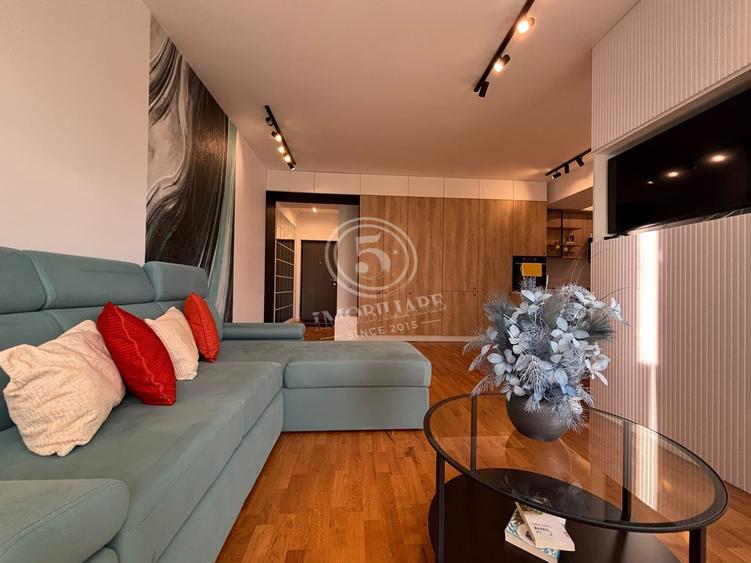 Apartament cu 2 camere semidecomandat în Tineretului