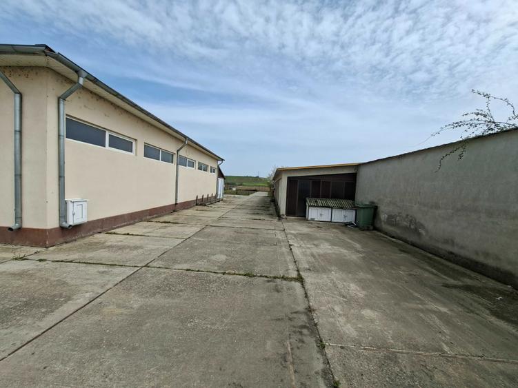 Spatiu comercial 396 mp + Vila 123 mp + Teren 5000 mp, deschidere 33 ml - 1