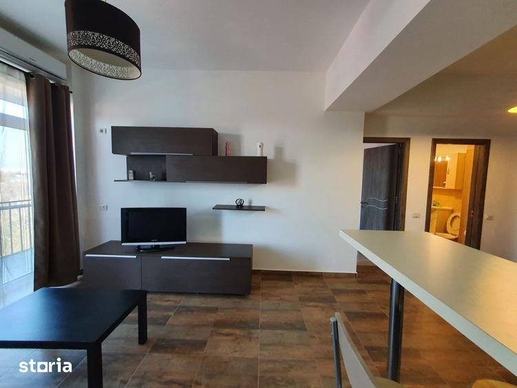 Apartament cu 2 camere semidecomandat, mobilat în Olteniței