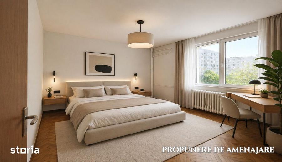 3 camere | decomandat | 5 min metrou 1 Decembrie | COMISION 0% - 10