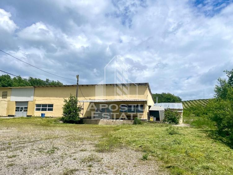 Spațiu industrial, de 1,680 mp, în Prunișor