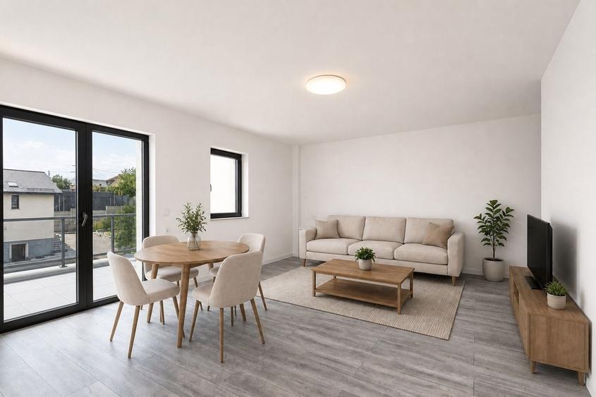 Apartament cu 2 camere semidecomandat în Trivale