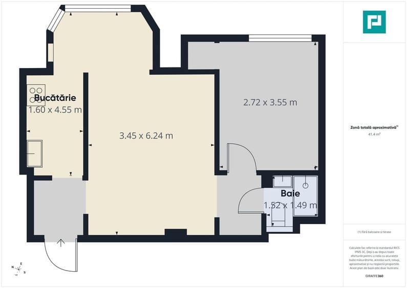 Apartament cochet ultracentral, Unirii, 2camere - 1
