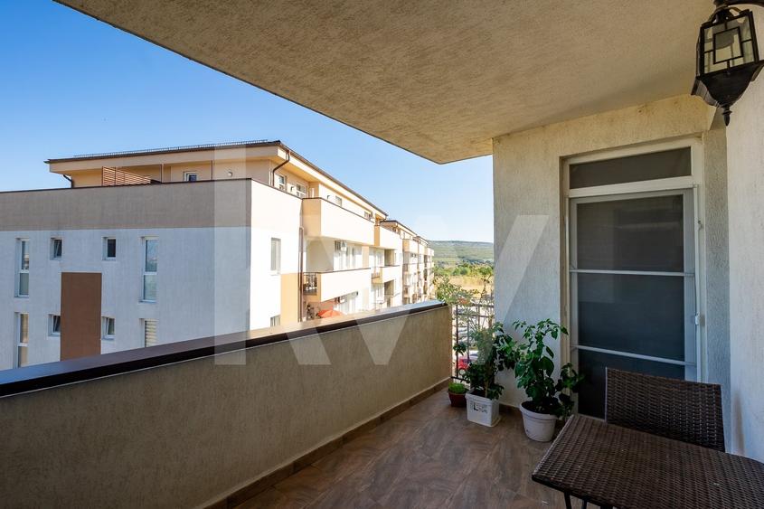 Apartament cu 2 camere decomandat, mobilat în Trei Stejari