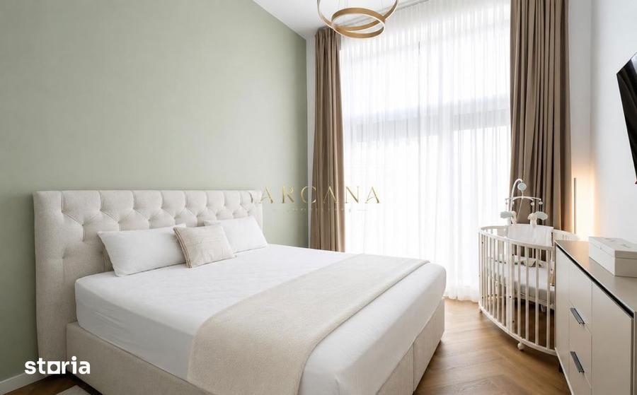 Apartament cu 3 camere, mobilat în Între Lacuri