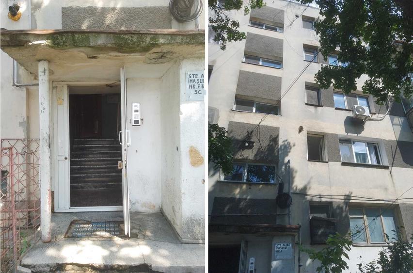 Apartament cu 4 camere semidecomandat în Rahova
