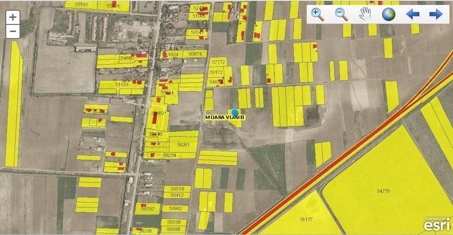 Teren agricol extravilan de 2000 mp, în Căciulați
