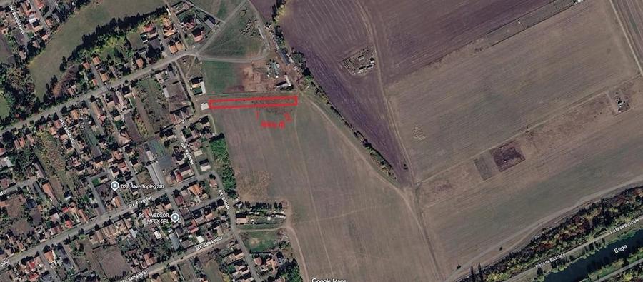 Teren de 1000 mp, în Sânmihaiu Român