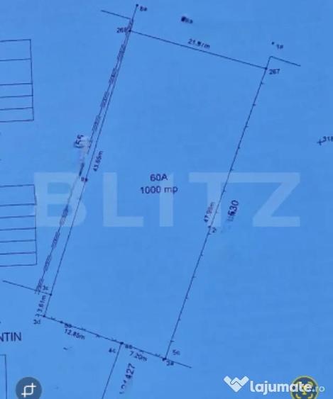 Teren intravilan, 1000 mp, zona Breasta - 3