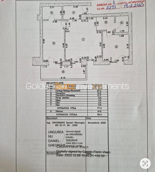 Apartament cu 3 camere, mobilat în Iancu Nicolae