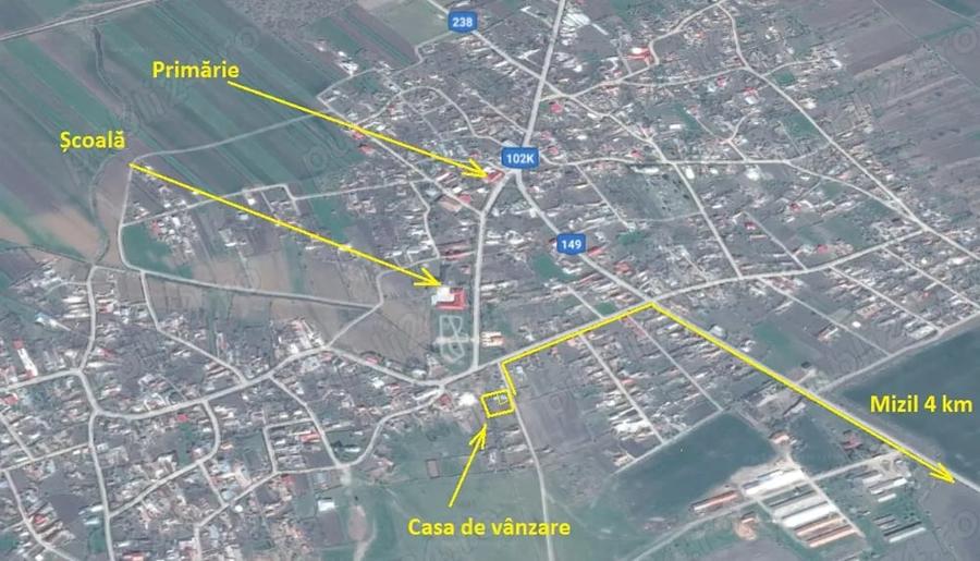 Teren casa Prahova, 1130 mp intravilan Fintinele, asfalt-electrica-apa-canalizare - 2