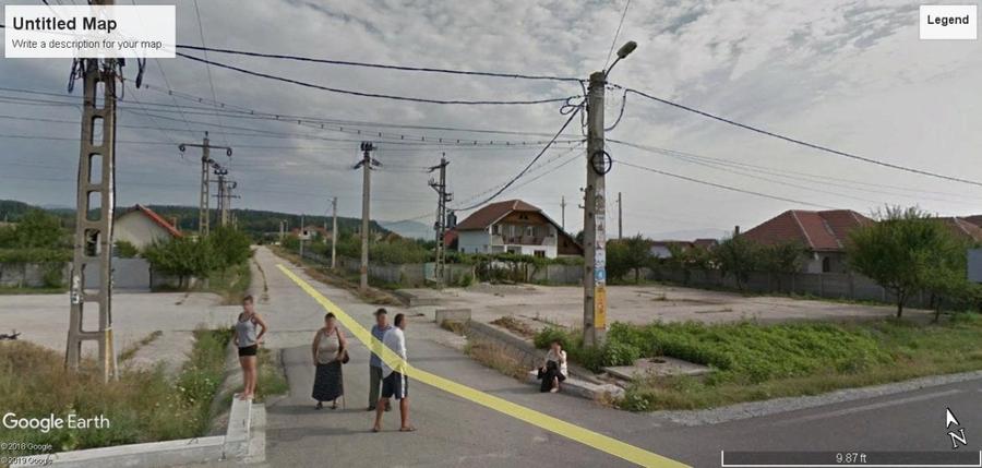 Teren Construcții extravilan de 3500 mp, în Bălești