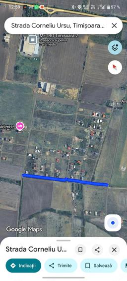 Teren de 760 mp, în Torontalului