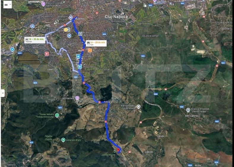 Teren agricol extravilan de 1000 mp, în Exterior Sud