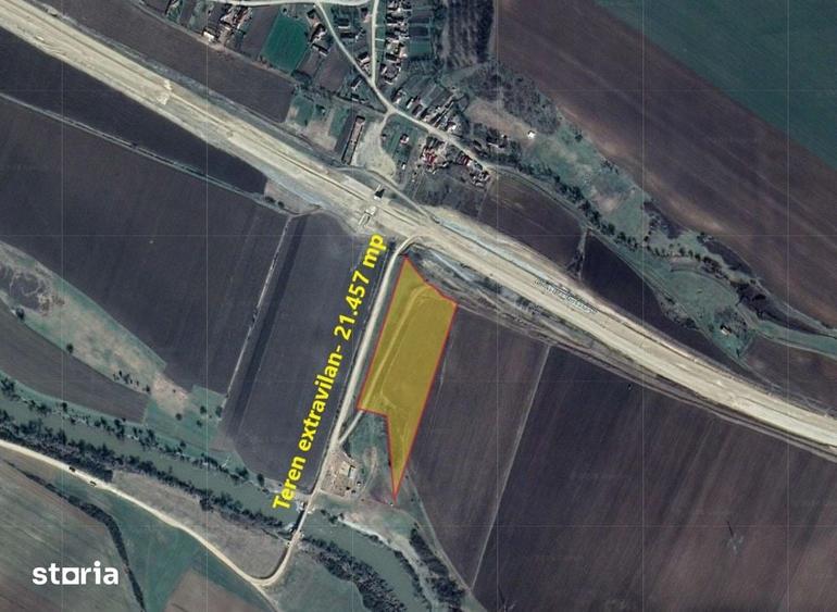 Teren de 21457 mp, în Cuci