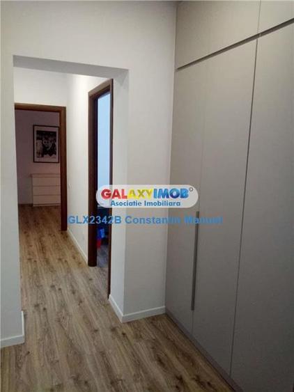 Apartament cu 3 camere decomandat, mobilat în Barbu Văcărescu
