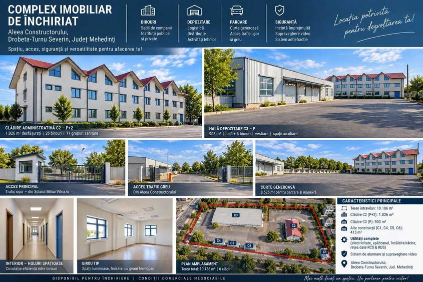Spațiu comercial, de 10,000 mp, în Central