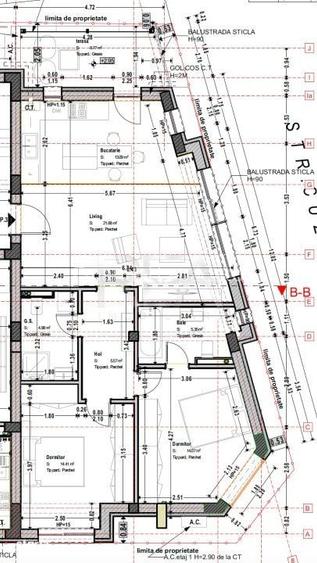 Apartament 2 camere bloc tip Boutique la 5 minute de Unirii